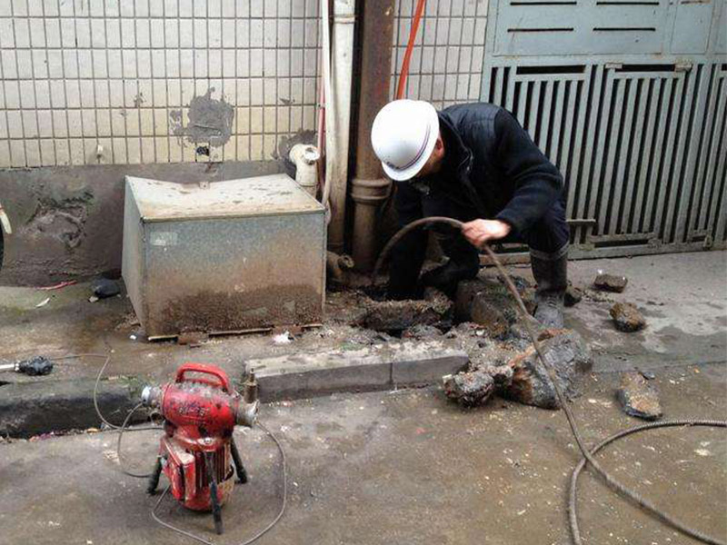 新青疏通下水道-洗菜池疏通